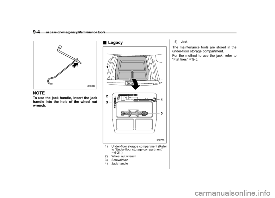 SUBARU LEGACY 2018  Owners Manual  
������� 
