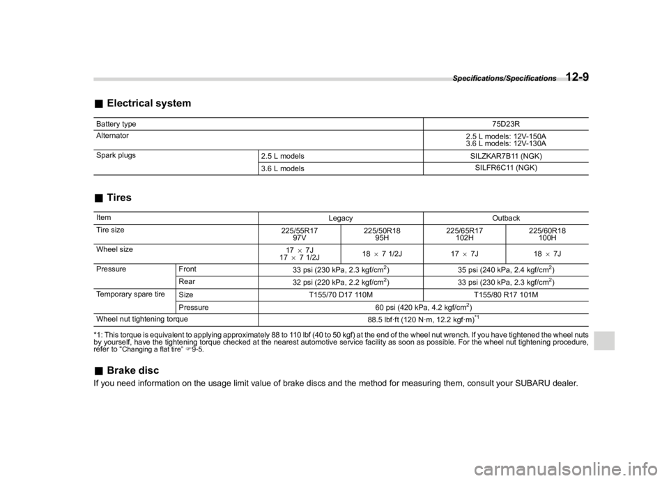 SUBARU LEGACY 2018  Owners Manual  
������� 
