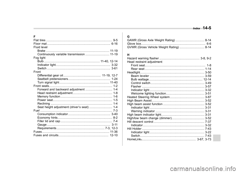 SUBARU LEGACY 2018  Owners Manual  
����� 
