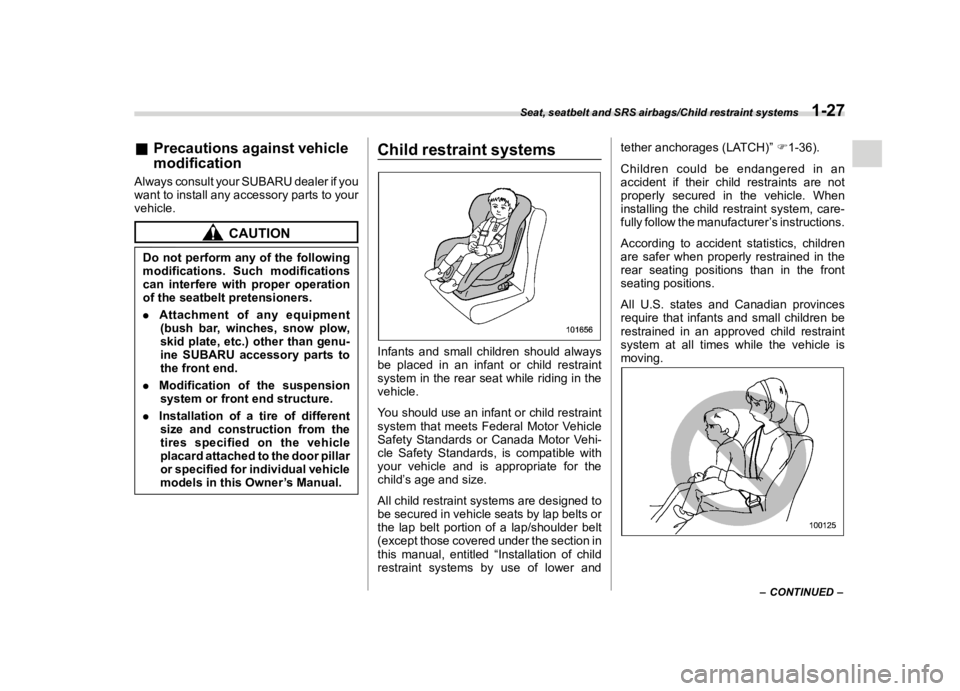 SUBARU LEGACY 2018  Owners Manual  
������ 
