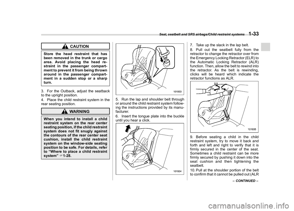 SUBARU LEGACY 2018  Owners Manual  
������ 
