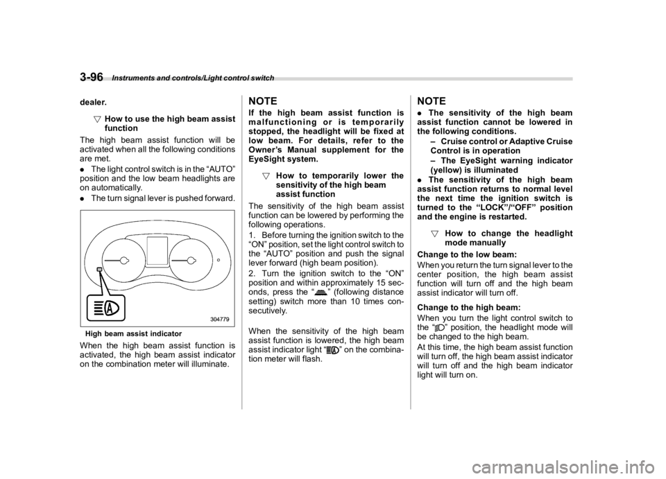 SUBARU FORESTER 2018  Owners Manual  
������� 

|&(�/�Q�F�G�N ��#�����$���$� ��&�+�6��&��������� 
�G�H�D�O�H�U �
! �+�R�Z �W�R�X�V�H �W�K�H�K�L�J�K �E�H�D�P �D�V�V�L�V�W
�I�X�Q�F�W�L�R�Q 
S03AH02010 1 
�7�K�H 