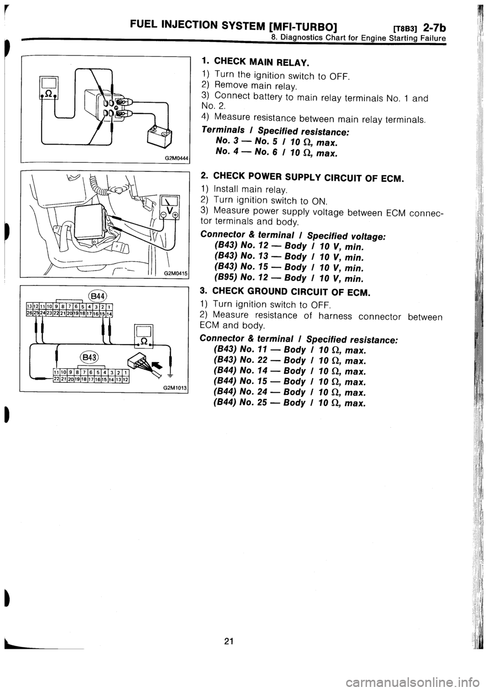 SUBARU IMPREZA 1996  Service Repair Manual 