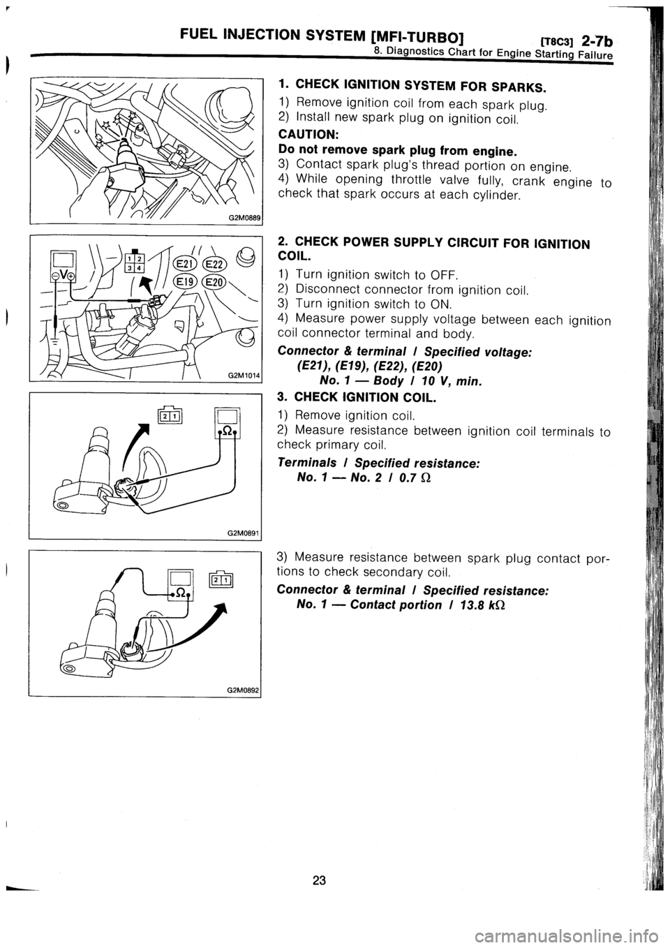 SUBARU IMPREZA 1996  Service Repair Manual 