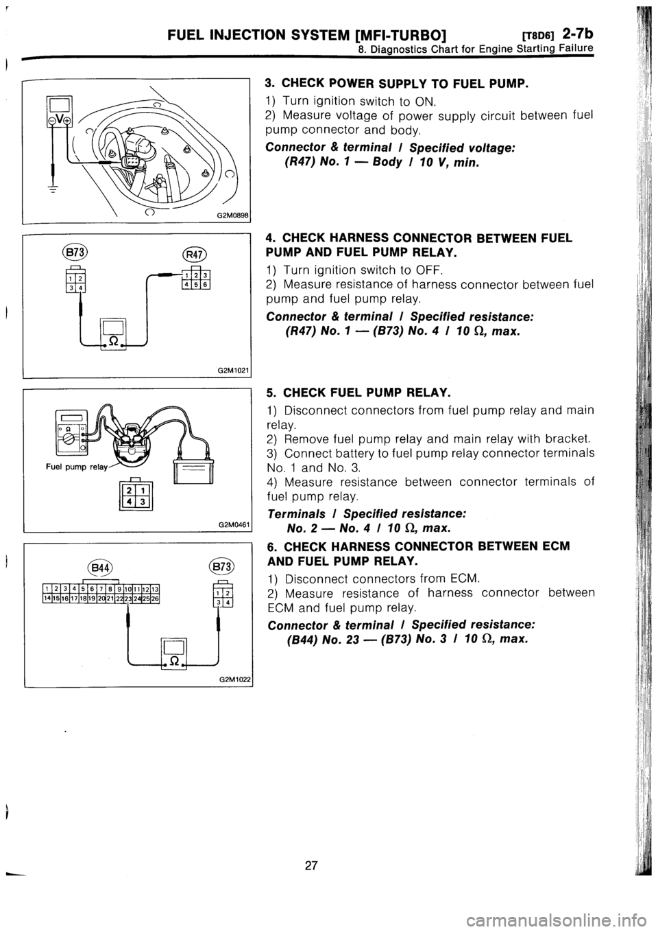 SUBARU IMPREZA 1996  Service Repair Manual 