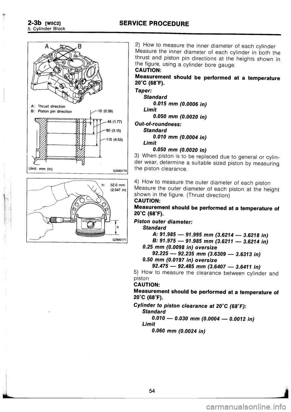 SUBARU IMPREZA 1996  Service Repair Manual 
