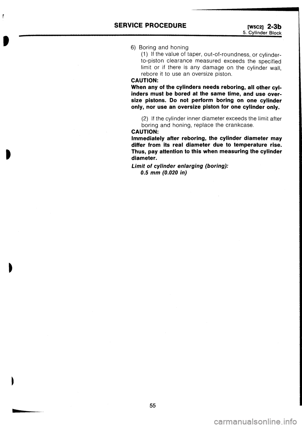 SUBARU IMPREZA 1996  Service Repair Manual 