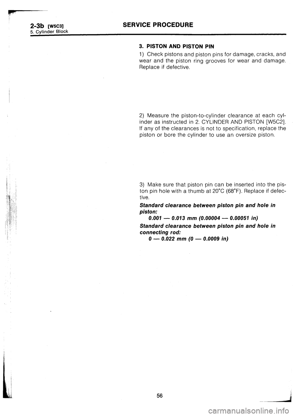 SUBARU IMPREZA 1996  Service Repair Manual 