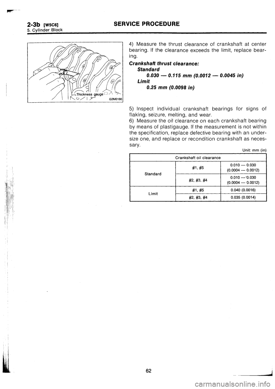 SUBARU IMPREZA 1996  Service Repair Manual 
