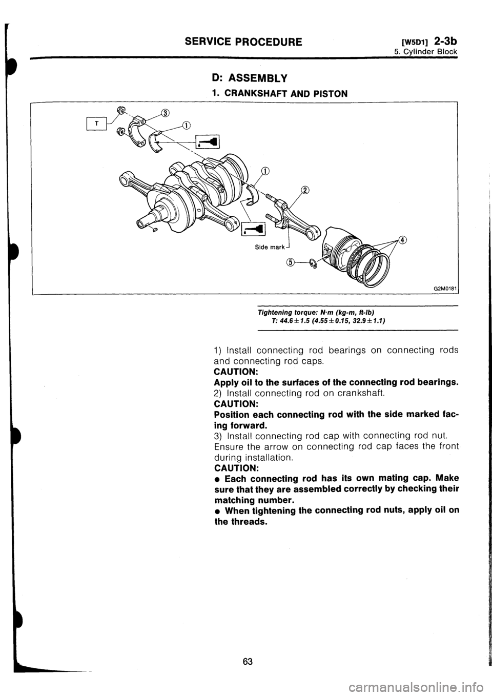 SUBARU IMPREZA 1996  Service Repair Manual 