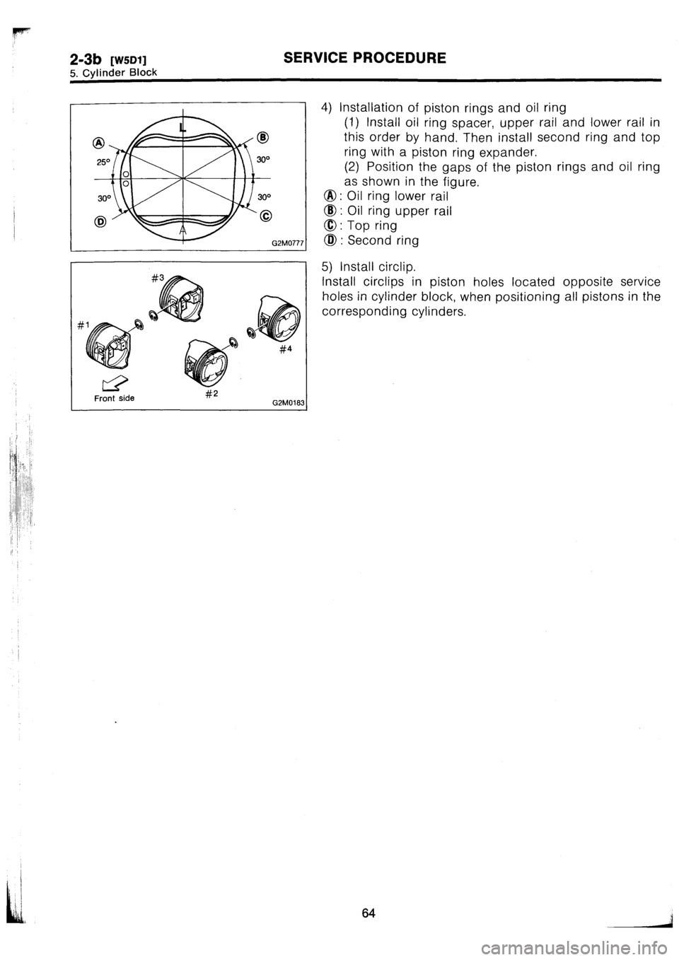 SUBARU IMPREZA 1996  Service Repair Manual 