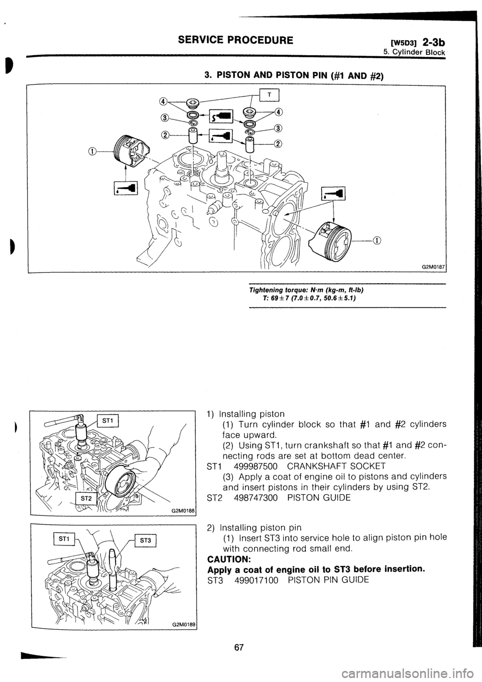 SUBARU IMPREZA 1996  Service Repair Manual 