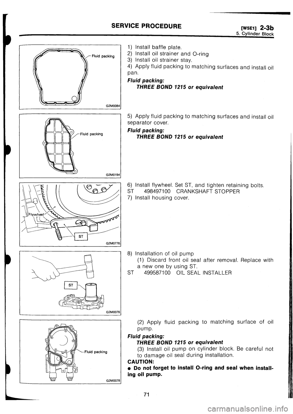 SUBARU IMPREZA 1996  Service Repair Manual 