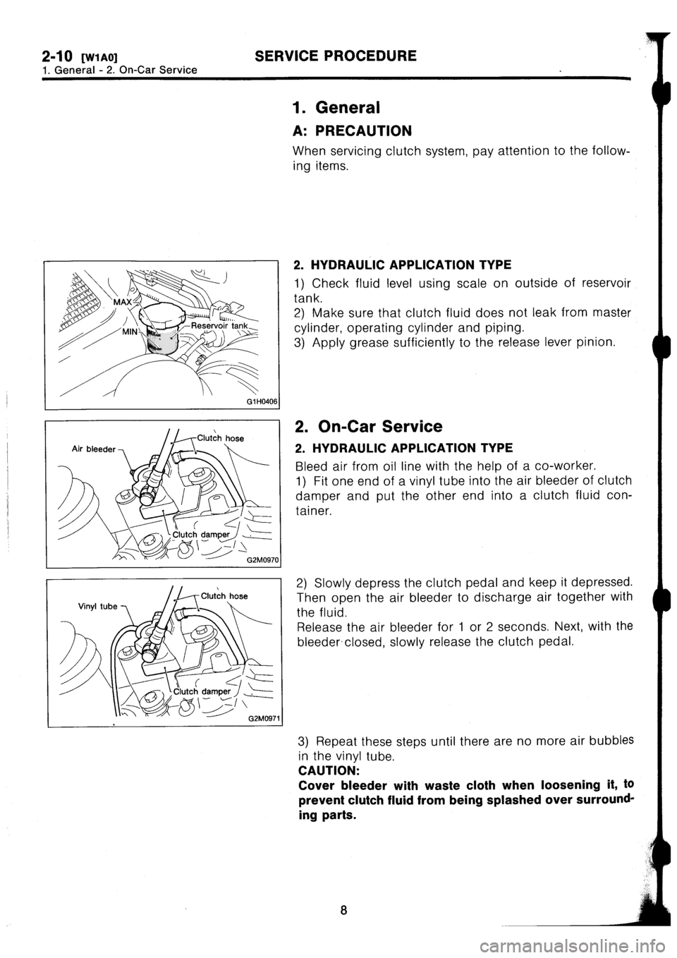 SUBARU IMPREZA 1996  Service Repair Manual 