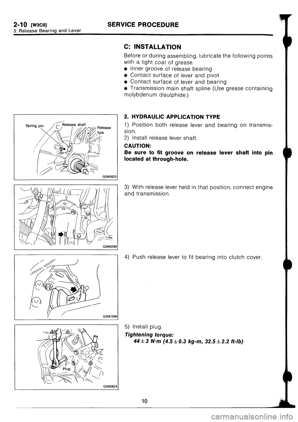 SUBARU IMPREZA 1996  Service Repair Manual 