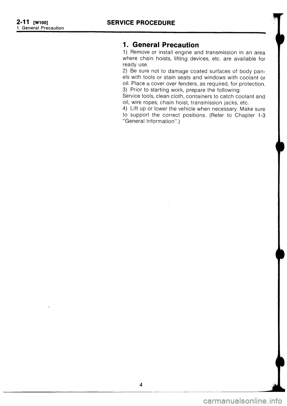 SUBARU IMPREZA 1996  Service Repair Manual 