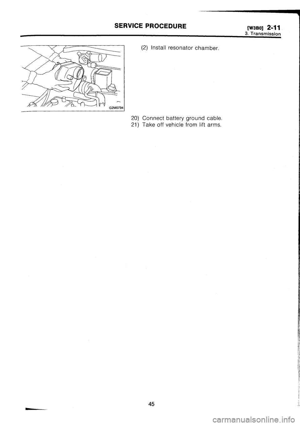 SUBARU IMPREZA 1996  Service Repair Manual 