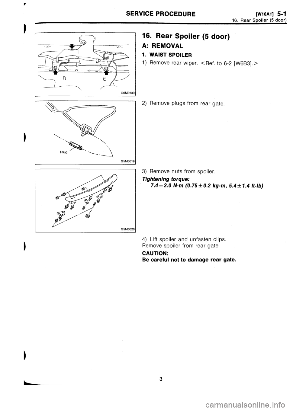 SUBARU IMPREZA 1996  Service Repair Manual 