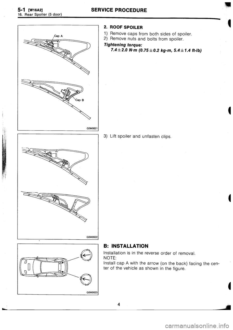 SUBARU IMPREZA 1996  Service Repair Manual 