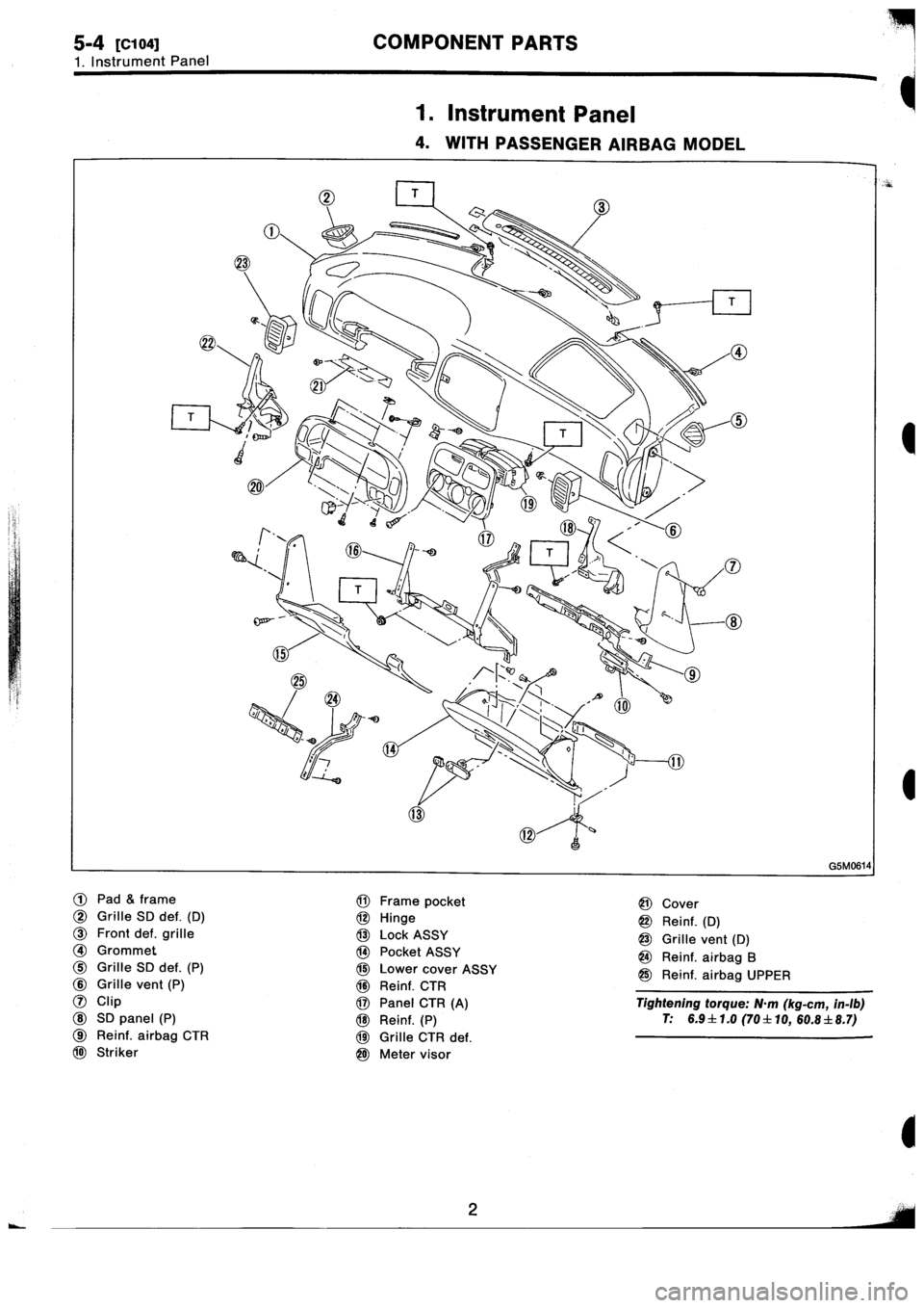 SUBARU IMPREZA 1996  Service Repair Manual 