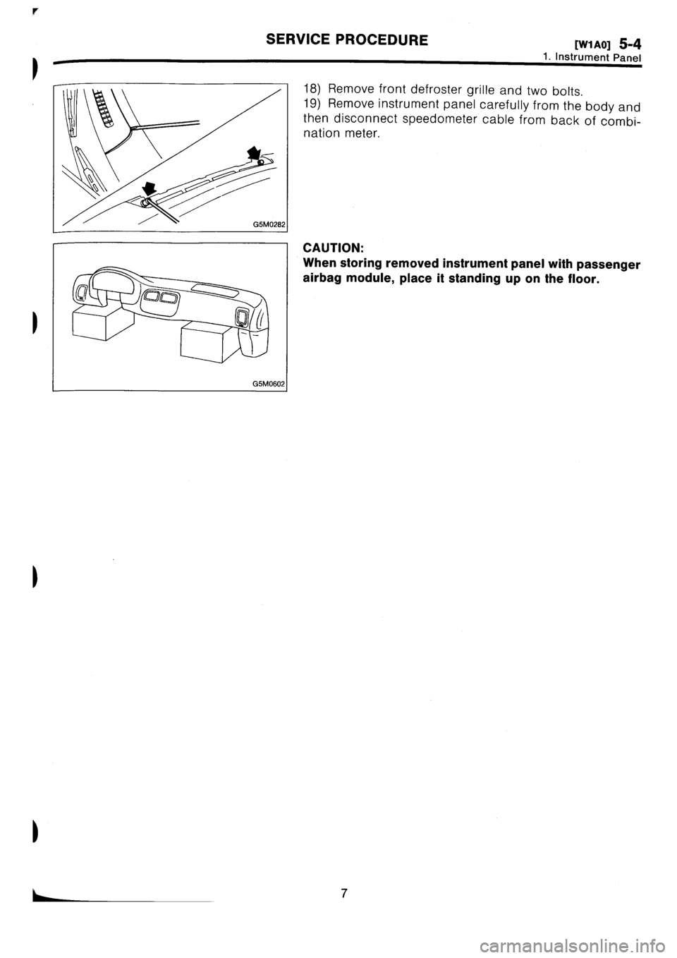 SUBARU IMPREZA 1996  Service Repair Manual 