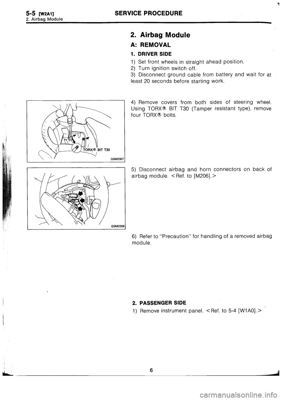 SUBARU IMPREZA 1996  Service Repair Manual 