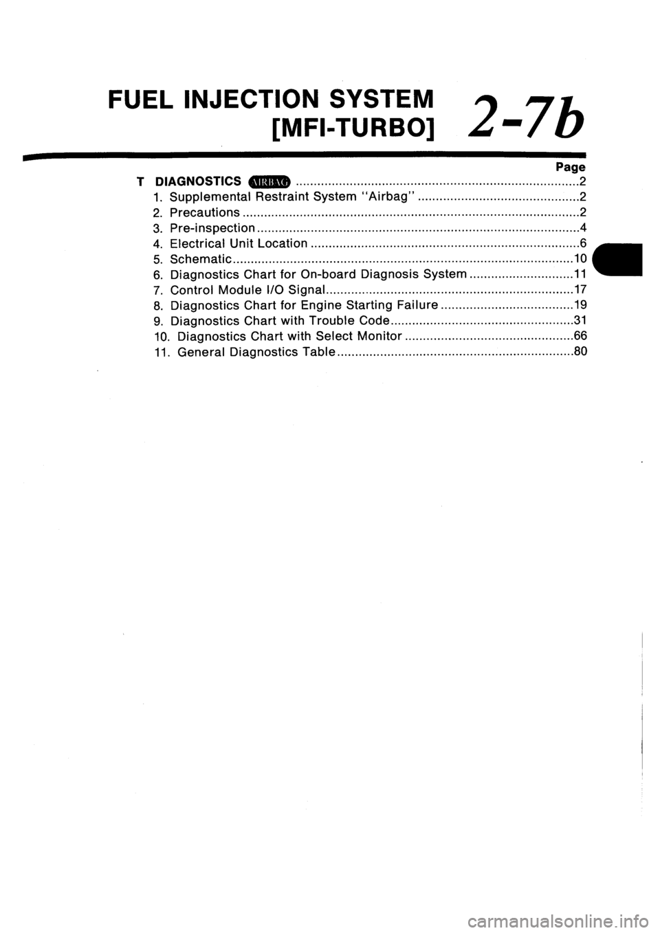 SUBARU IMPREZA 1996  Service Repair Manual 