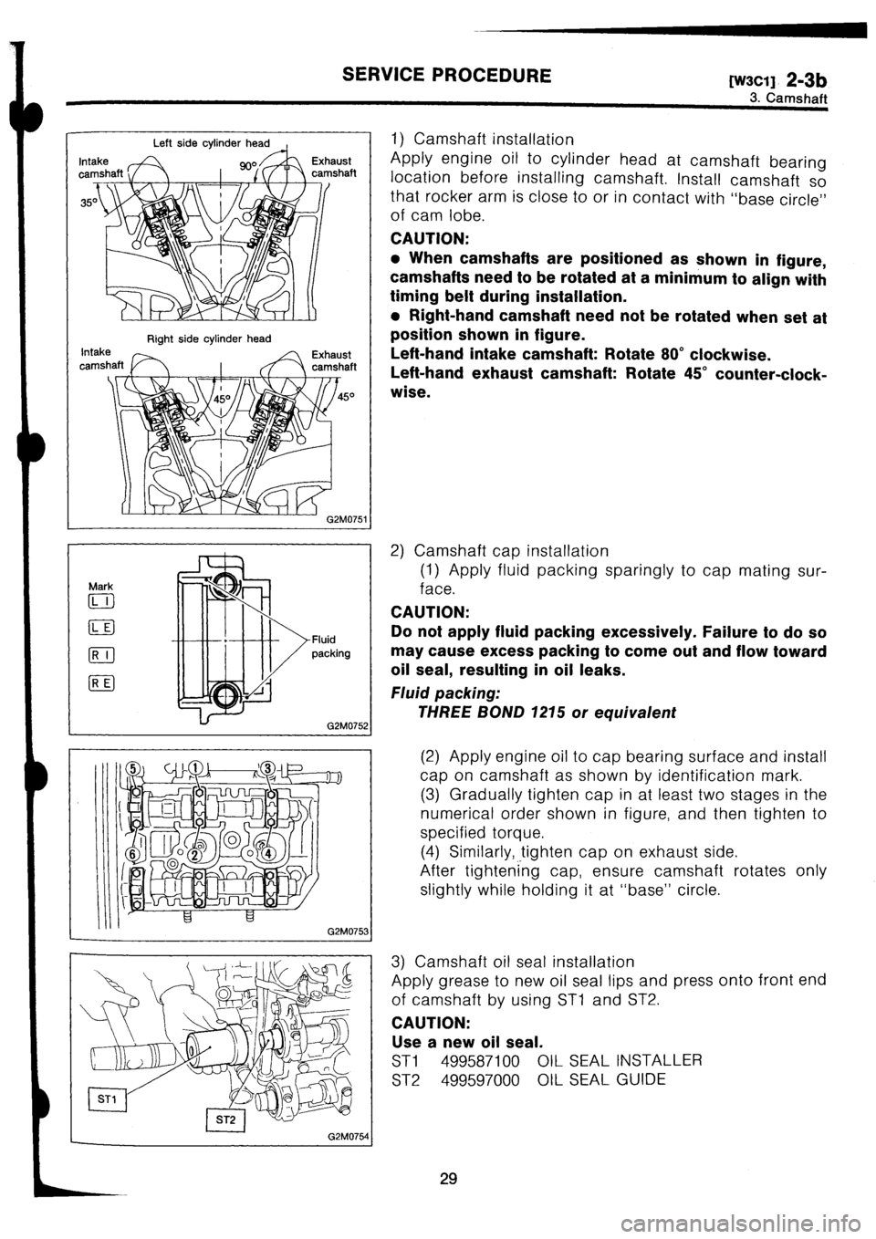 SUBARU IMPREZA 1993  Workshop Manual 