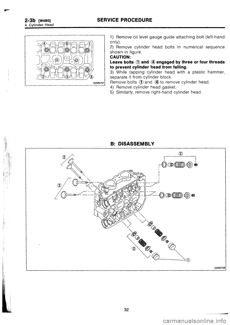 SUBARU IMPREZA 1993  Workshop Manual 