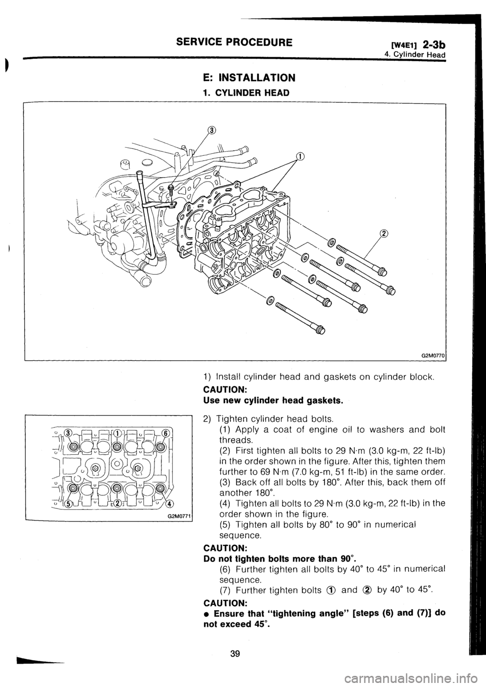 SUBARU IMPREZA 1993  Workshop Manual 