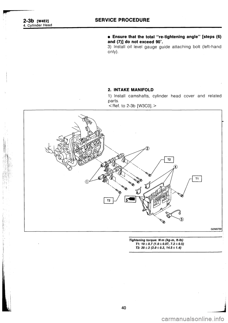 SUBARU IMPREZA 1993  Workshop Manual 