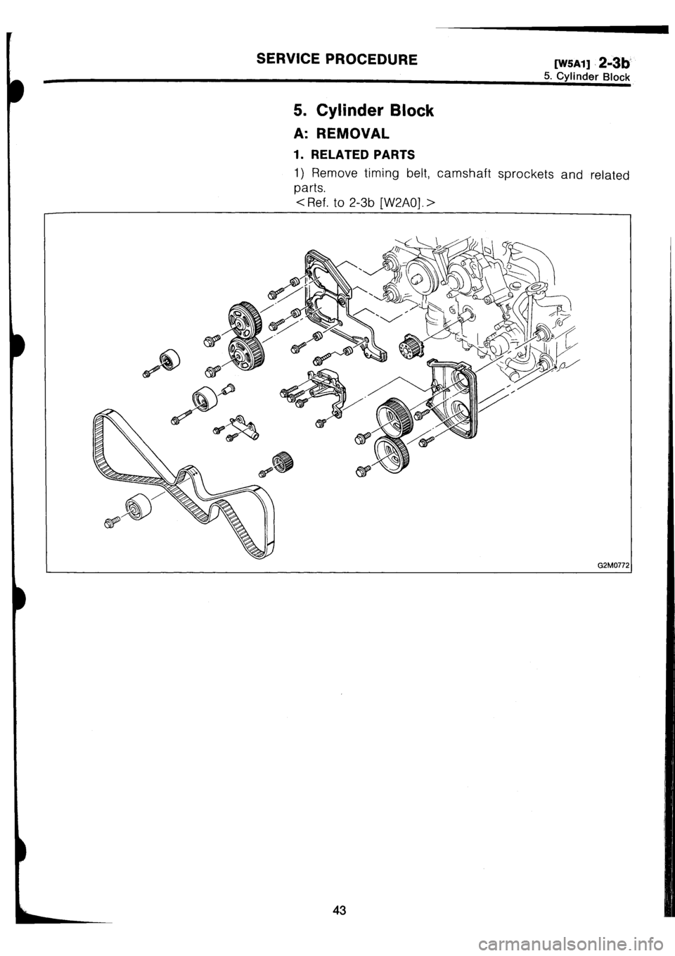 SUBARU IMPREZA 1993  Workshop Manual 