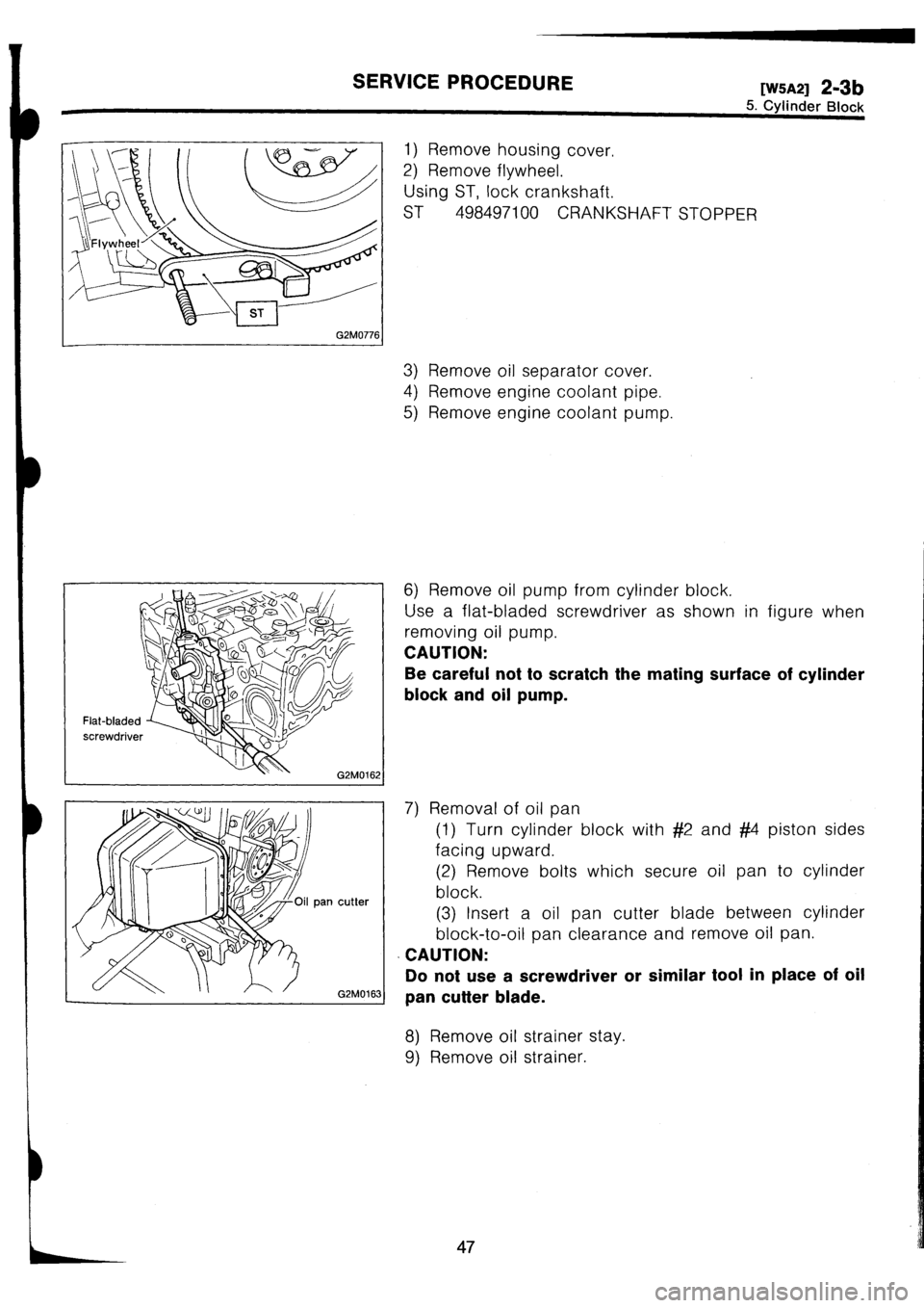 SUBARU IMPREZA 1993  Workshop Manual 