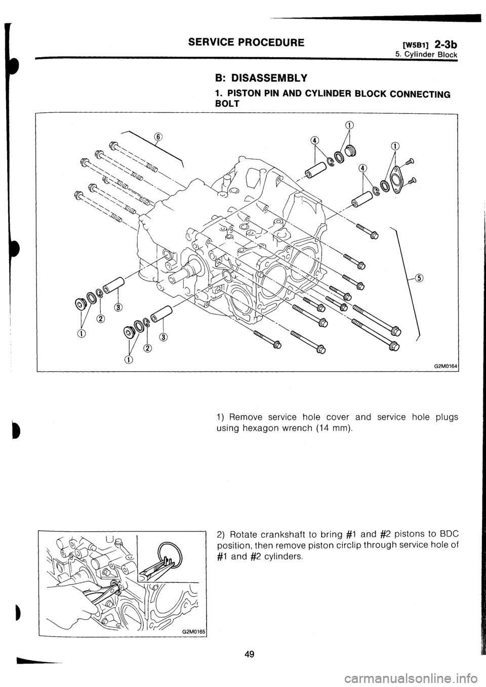 SUBARU IMPREZA 1993  Workshop Manual 
