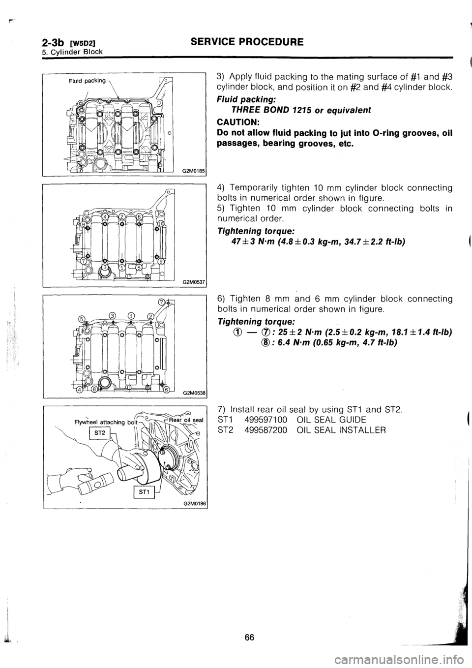 SUBARU IMPREZA 1993  Workshop Manual 