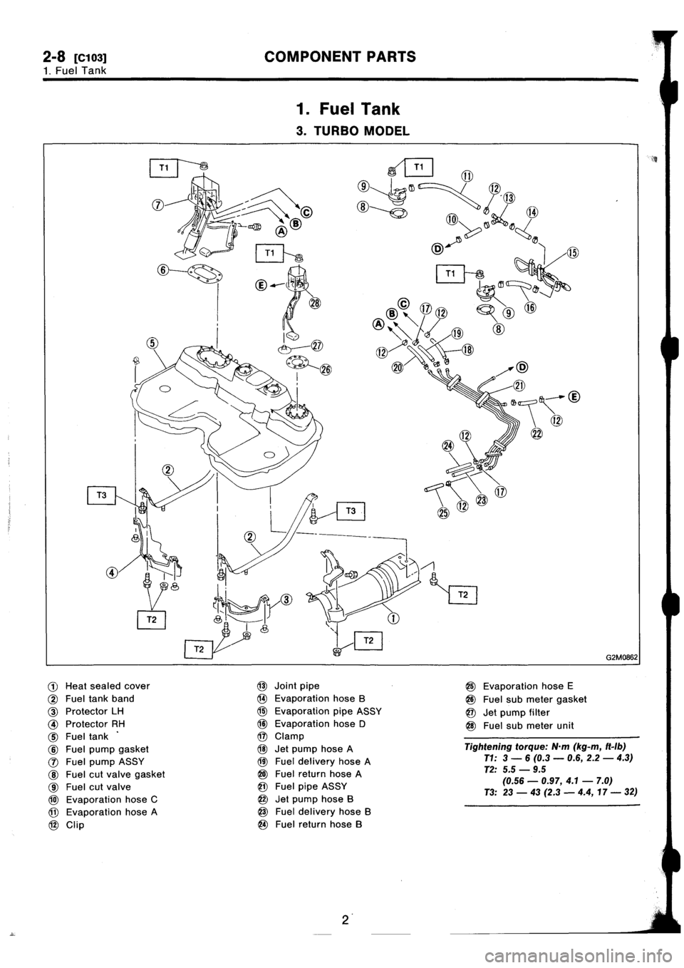SUBARU IMPREZA 1993  Workshop Manual 