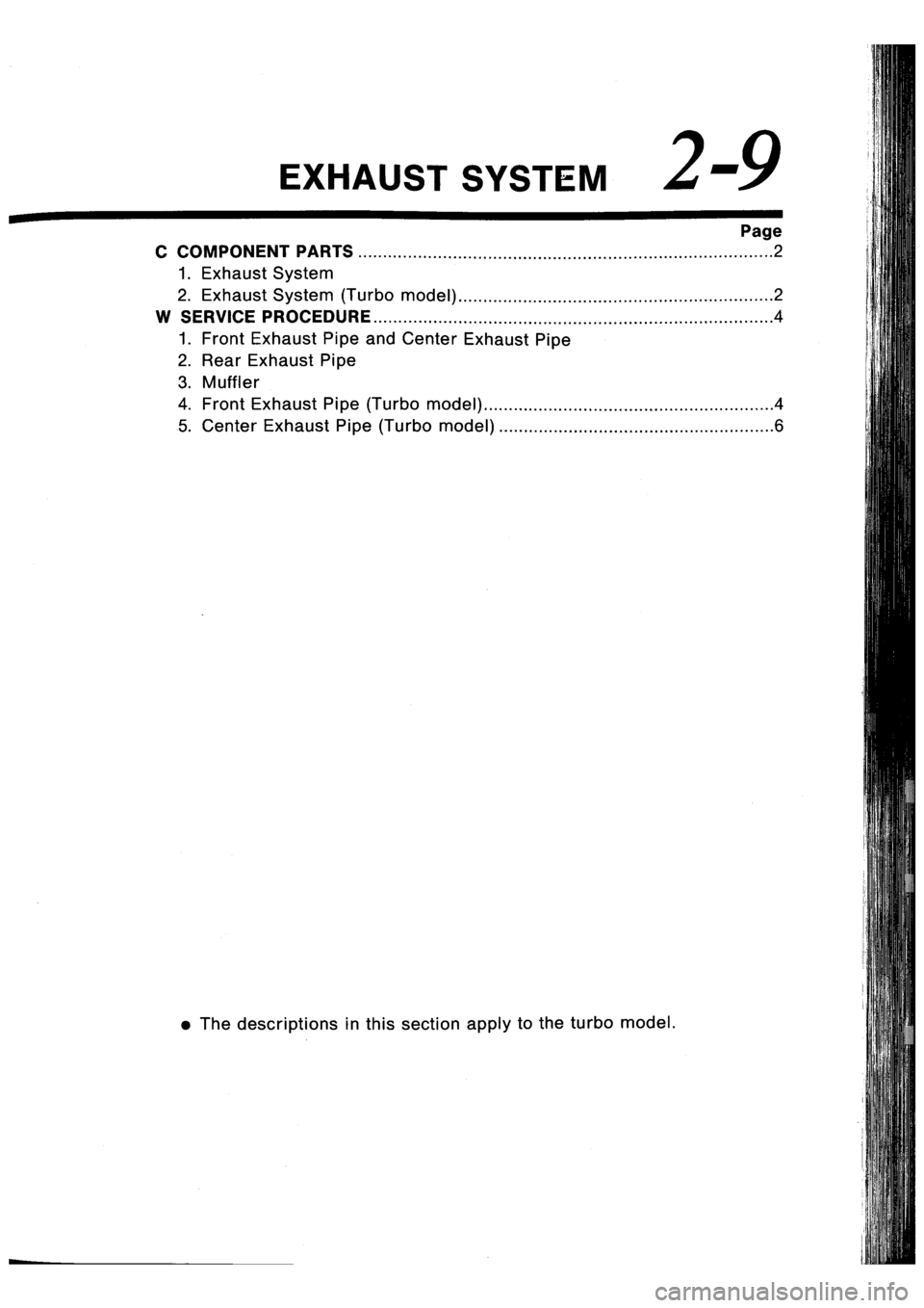 SUBARU IMPREZA 1993  Workshop Manual 