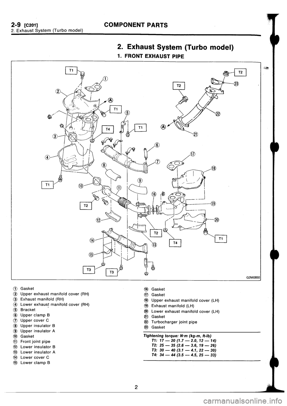 SUBARU IMPREZA 1993  Workshop Manual 