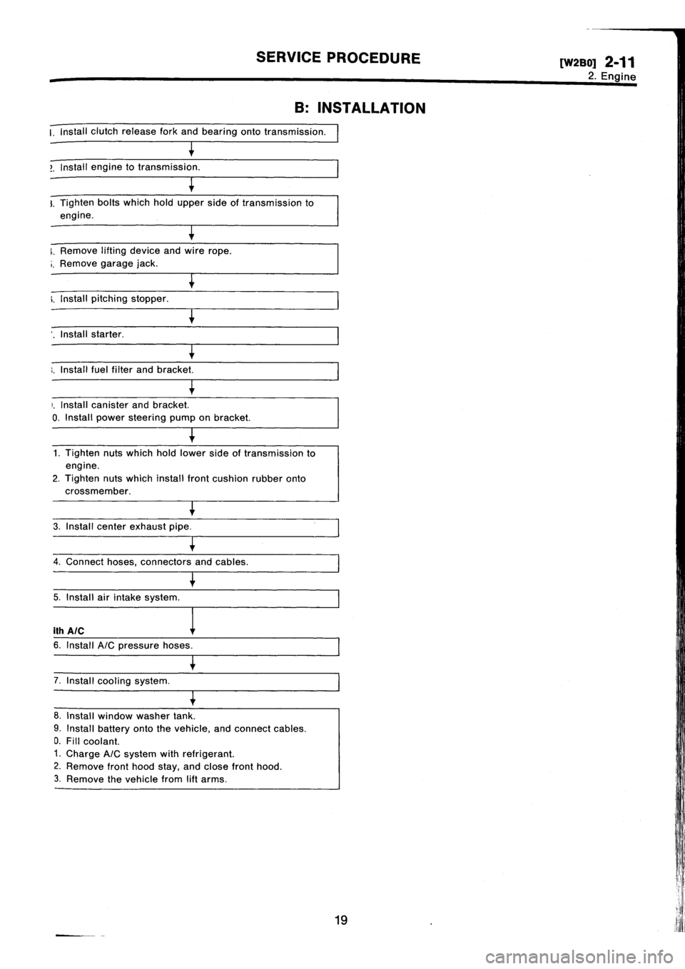 SUBARU IMPREZA 1993  Workshop Manual 