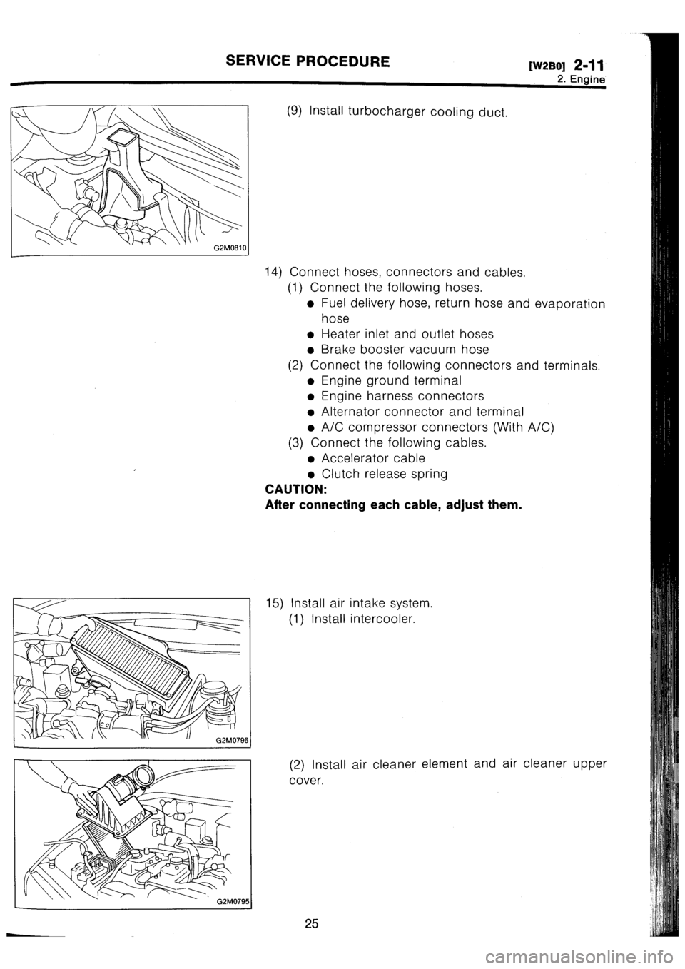 SUBARU IMPREZA 1993  Workshop Manual 