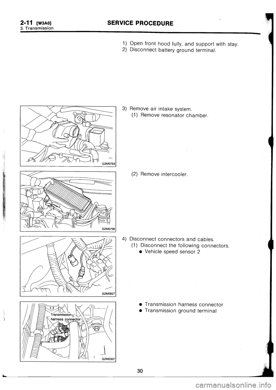SUBARU IMPREZA 1993  Workshop Manual 
