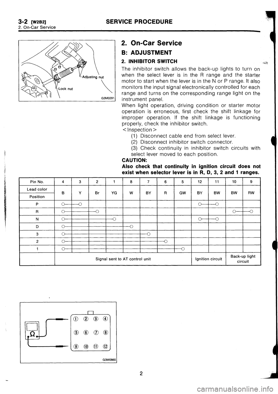 SUBARU IMPREZA 1993  Workshop Manual 