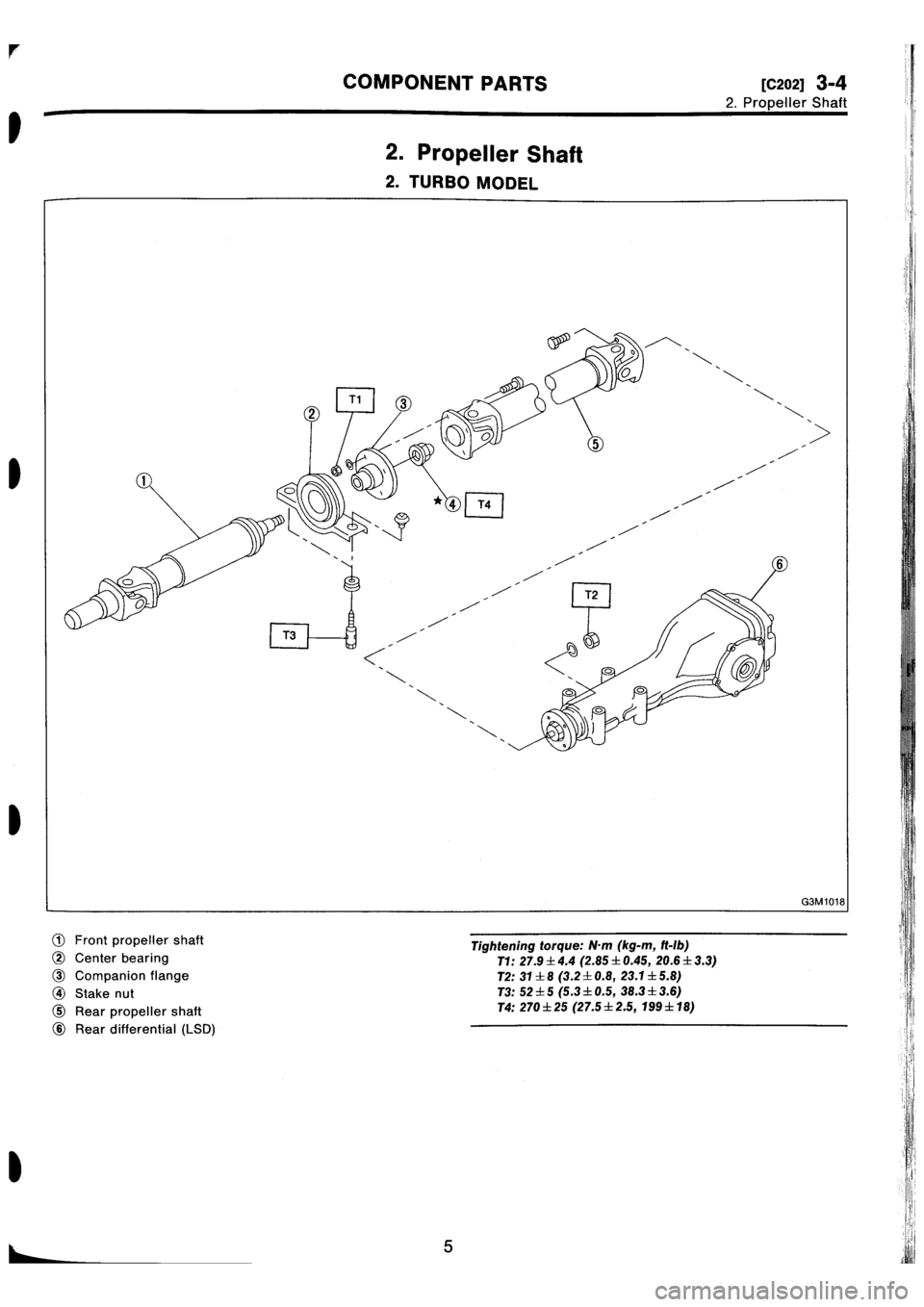 SUBARU IMPREZA 1993  Workshop Manual 