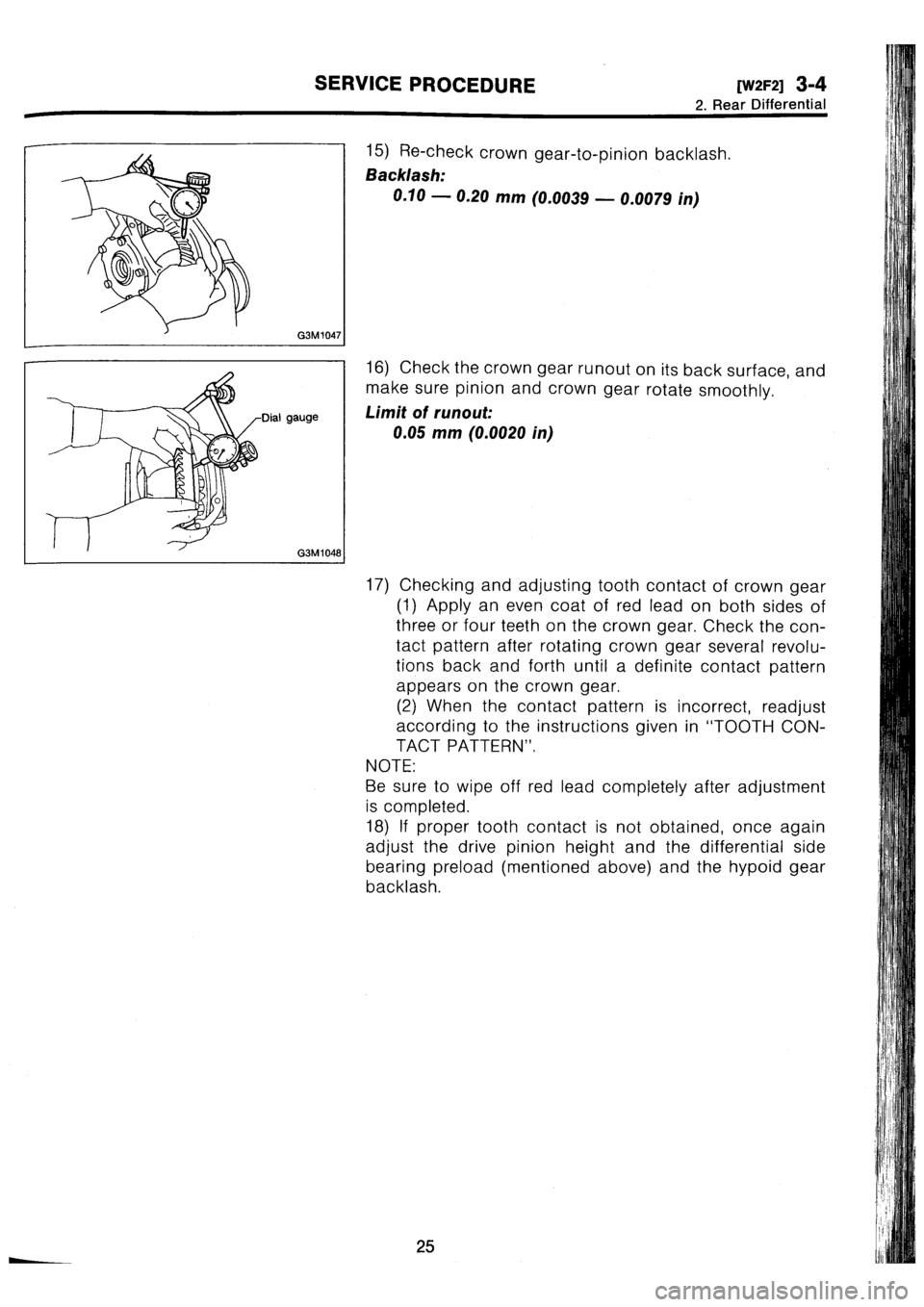 SUBARU IMPREZA 1993  Workshop Manual 