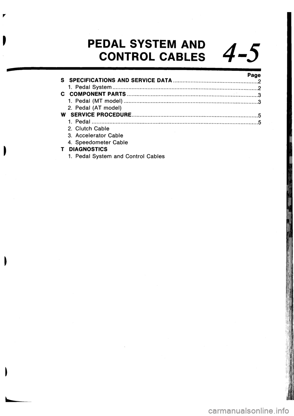 SUBARU IMPREZA 1993  Workshop Manual 