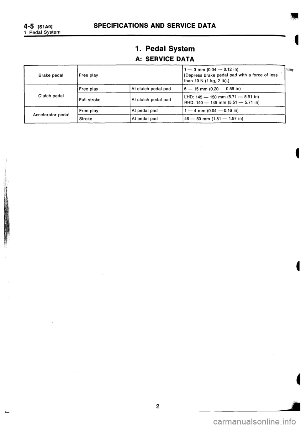 SUBARU IMPREZA 1993  Workshop Manual 