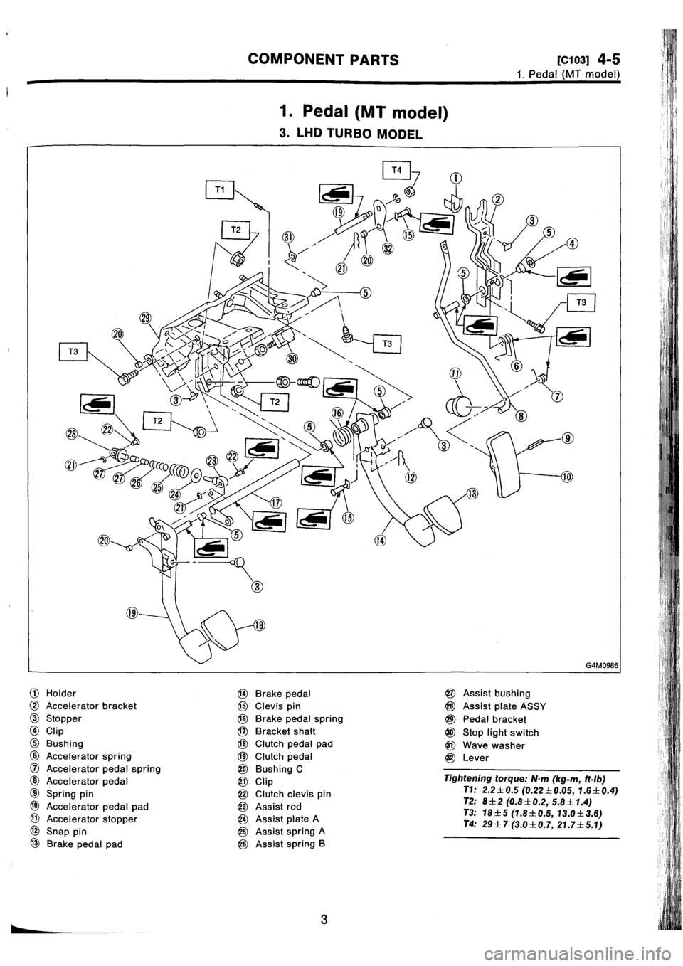 SUBARU IMPREZA 1993  Workshop Manual 