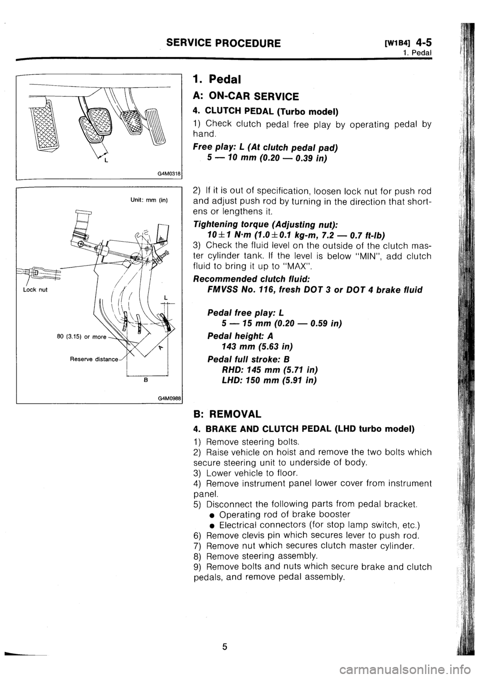 SUBARU IMPREZA 1993  Workshop Manual 