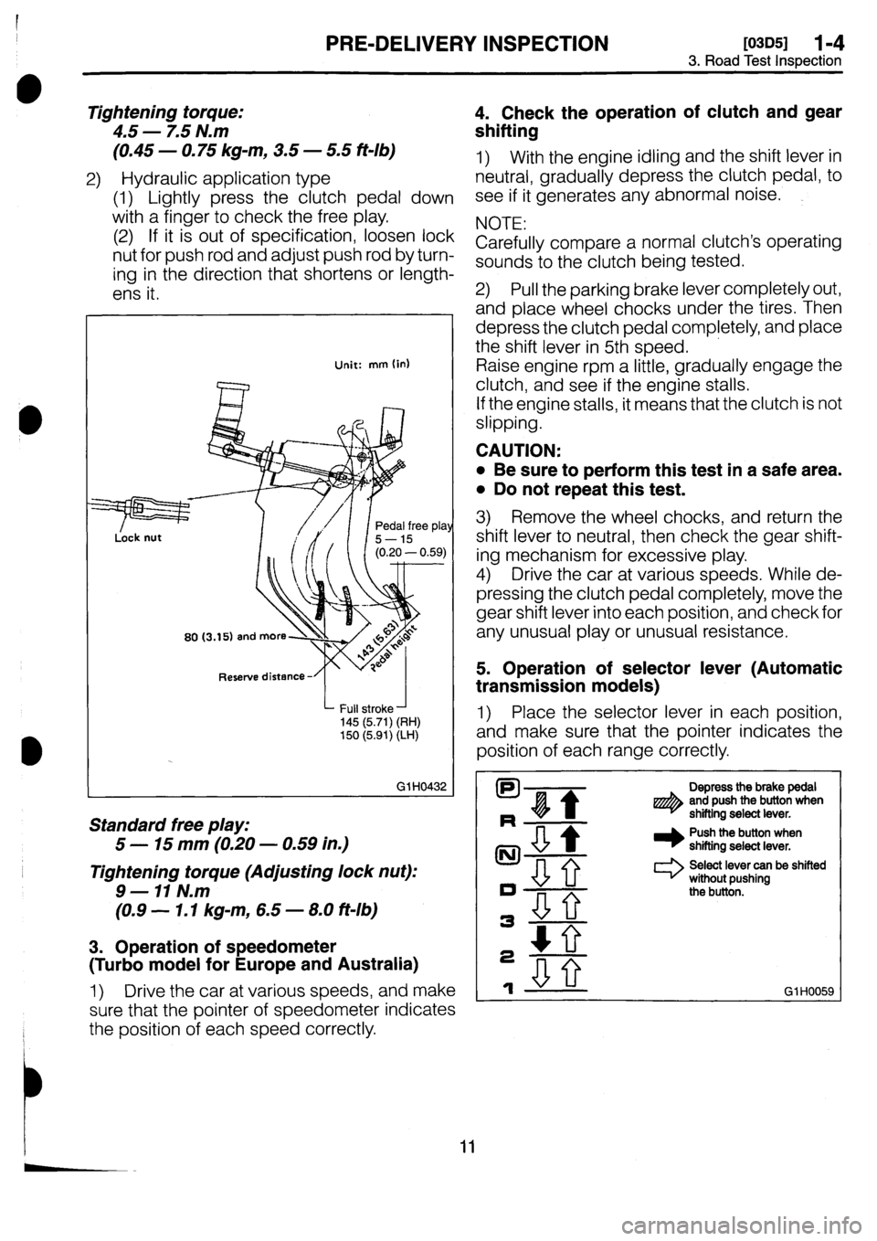 SUBARU IMPREZA 1993  Workshop Manual 