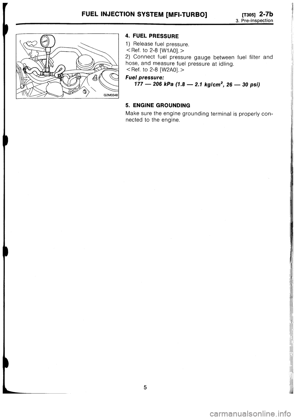 SUBARU IMPREZA 1993  Workshop Manual 